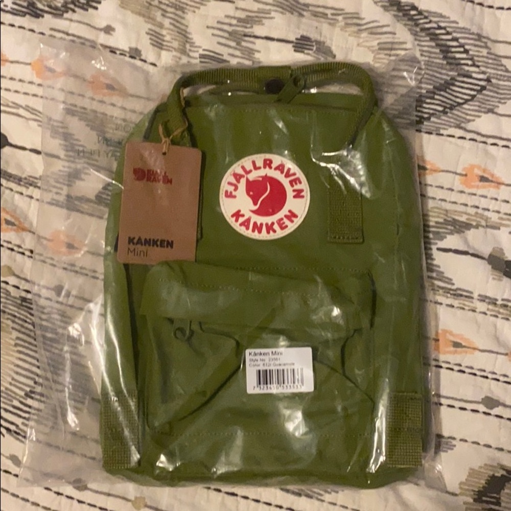 Genuine kanken mini- color 612/ Guacamole